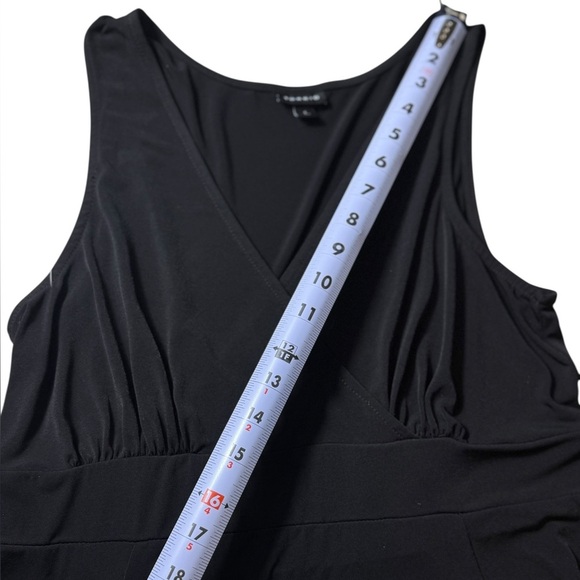 TORRID Midi Studio Knit Hi-Low Black Womens waist sash dress size 1x (14-16) - Picture 11 of 15